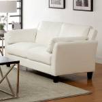 Pierre Love Seat in White CM6717WH-LV